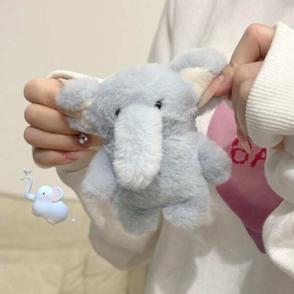 Elephant Plush EarPhone Case - Image 3