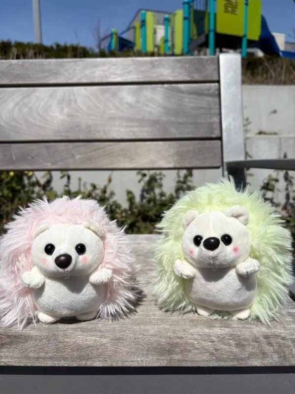 Green & Pink Hedgehog Couple - Image 5